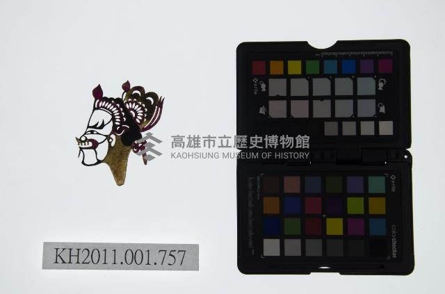 皮影戲偶頭-丑藏品圖，第1張