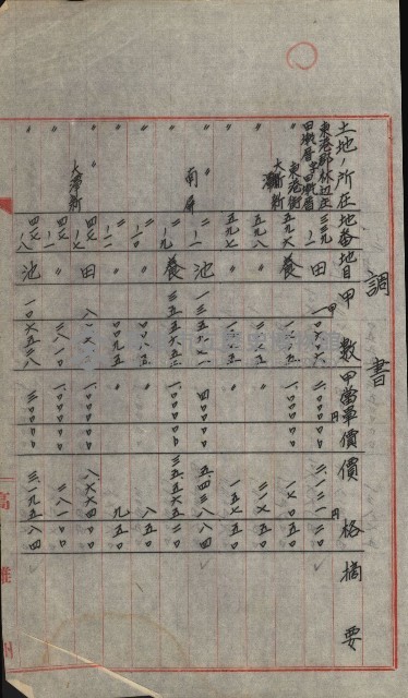 交換地授受書類（海軍用地ト州有地ノ交換）藏品圖，第356張