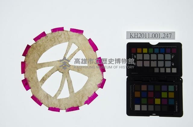 皮影戲道具偶-輪子藏品圖，第1張