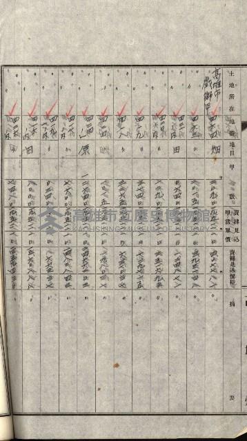 州有地賣拂書類－特別會計、一般會計所屬
（重工業用地十二之三）藏品圖，第245張