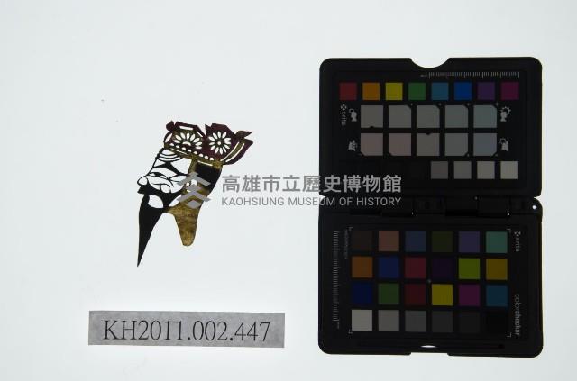 皮影戲偶頭-末藏品圖，第1張