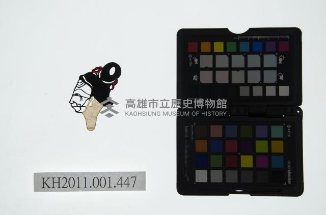 皮影戲偶頭-旦藏品圖，第1張