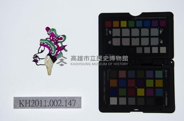 皮影戲偶頭-丑藏品圖，第1張