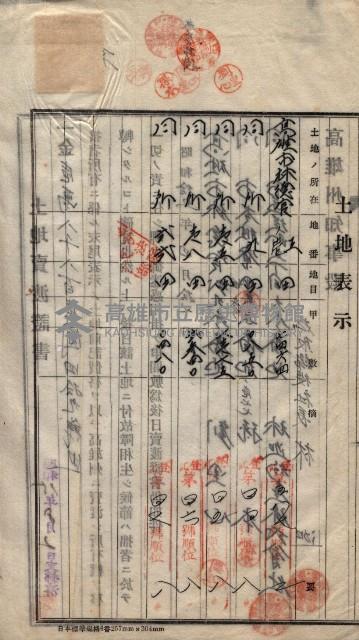 林德宮、五塊厝登記濟證綴
（林德官、五塊厝關係－九之三）藏品圖，第145張