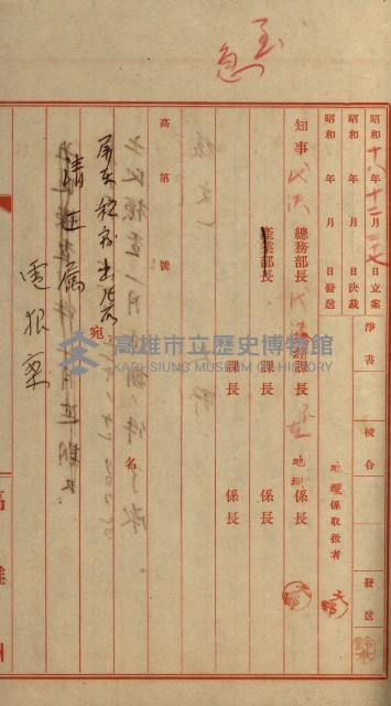 雜件綴（林野）藏品圖，第47張