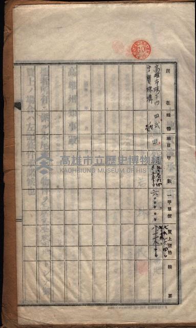 高雄工業學校賣渡承諾書
（買收關係－卅八之十三）藏品圖，第45張