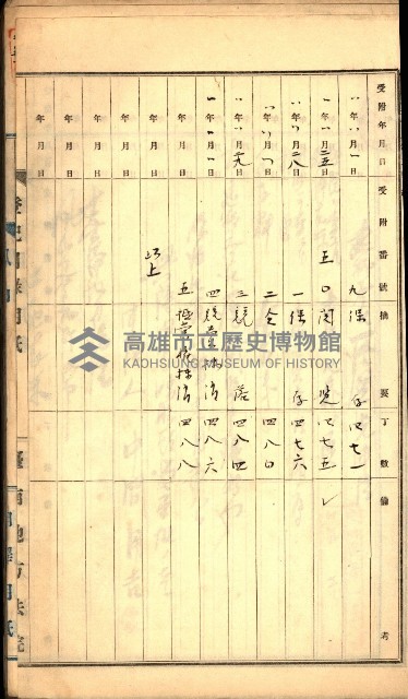 建物登記申請書、囑託書、通知書
附屬書類綴込帳（建申第壱號）藏品圖，第45張