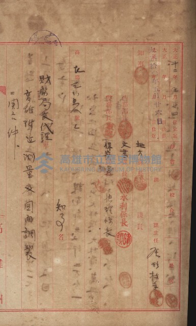 祕密地圖ニ關スル書類（高雄州）藏品圖，第96張