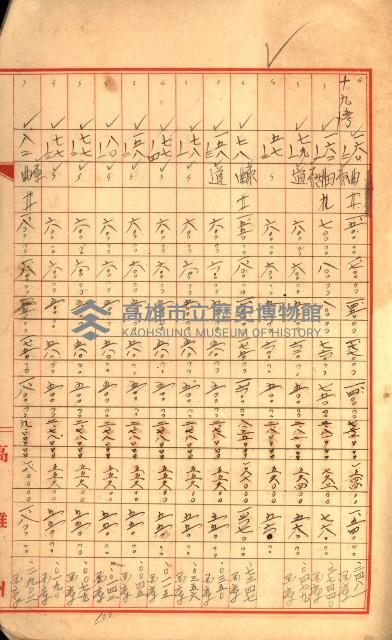 陸軍用地關係綴（評價關係）藏品圖，第500張