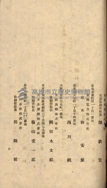 國有財產準貸付許可綴－高雄州高雄市
（昭和十七年度）藏品圖，第185張