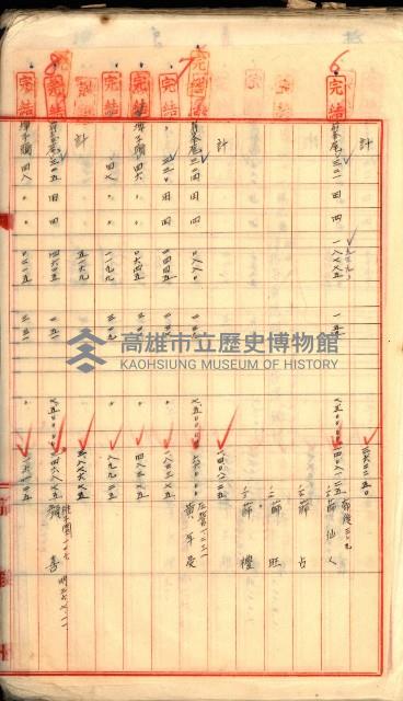 買收調書－左營、前峰尾、埤子頭、內惟
（買收關係－卅八之十）藏品圖，第185張