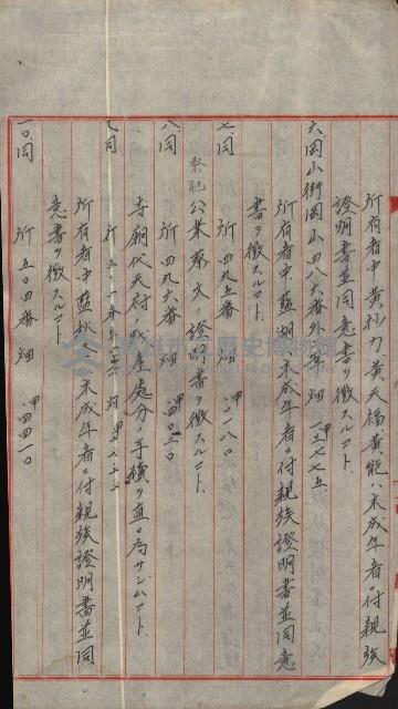 海軍宿舍敷地買收書類（高雄州）藏品圖，第87張