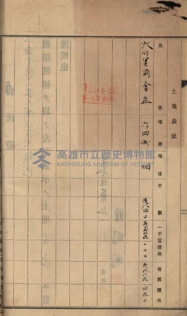 州財產－罹災救助買收土地登記藏品圖，第86張