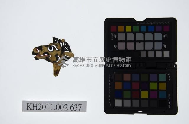 皮影戲偶頭-雜藏品圖，第1張