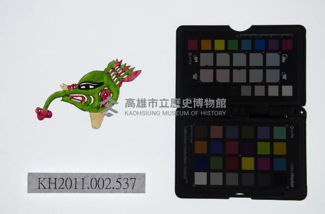 皮影戲偶頭-雜藏品圖，第1張