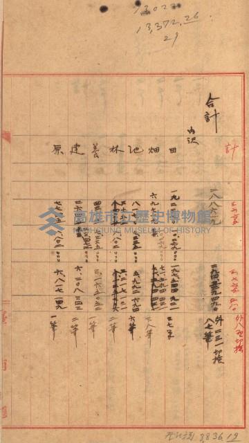 州財產－罹災救助基金所屬地築港用地買收關係
（罹災救助－二十之二）藏品圖，第135張