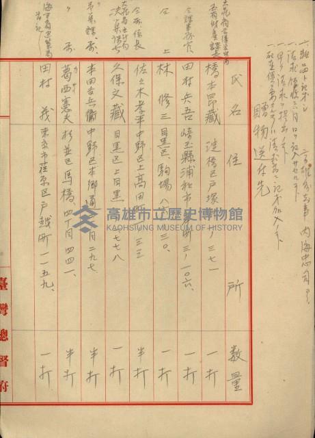 戰爭保險關係綴藏品圖，第135張