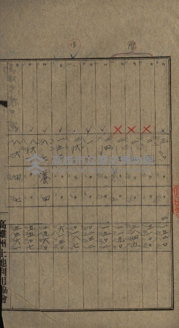 高雄州土地利用協會書類綴
（海軍用地使用許可關係）藏品圖，第136張