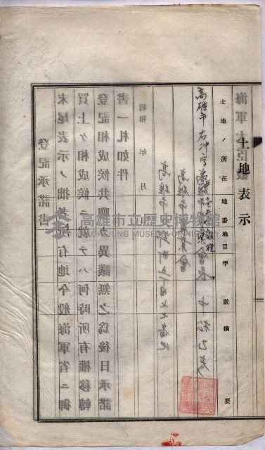 臨營第六三三號ノ二（策六3追）
（右冲字右冲）藏品圖，第35張