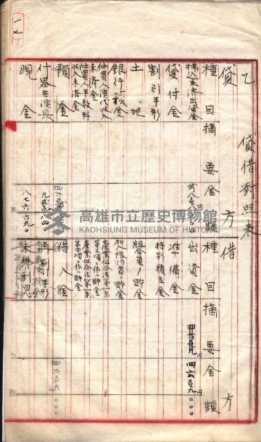 產業組合登記囑託書類綴入帳 
（申產第拾四號）藏品圖，第35張