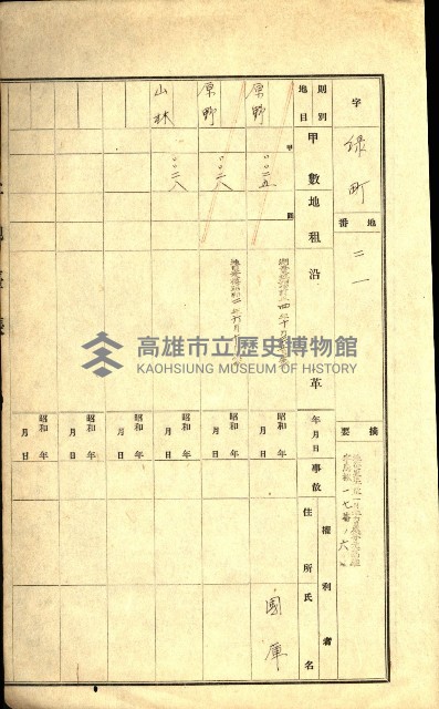 陸軍用地藏品圖，第276張