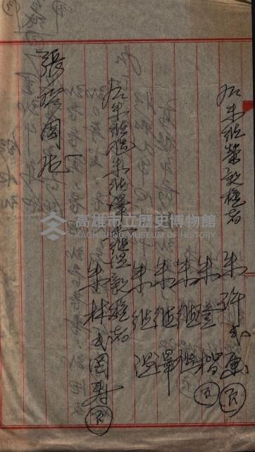 祭祀公業朱大經－買收登記關係書類
（買收關係－卅八之十九）藏品圖，第275張