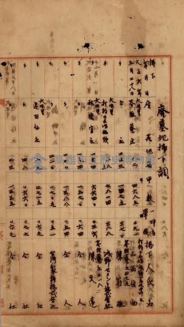 州財產－罹災救助買收
（罹災救助－二十之四）藏品圖，第474張