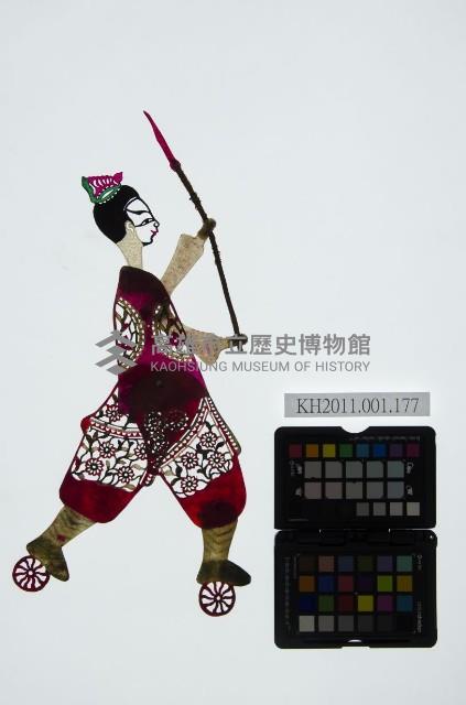 皮影戲全身偶-哪吒藏品圖，第1張