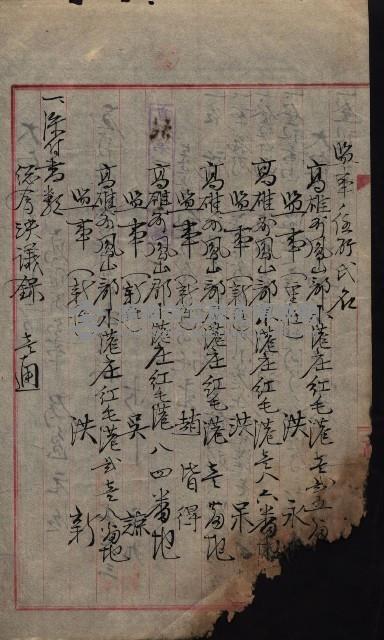 產業組合登記囑託書類綴帳 
（申產第拾弍號）藏品圖，第175張