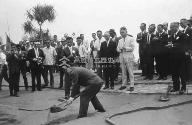 交通部部長沈怡主持動土典禮盛況藏品圖，第1張