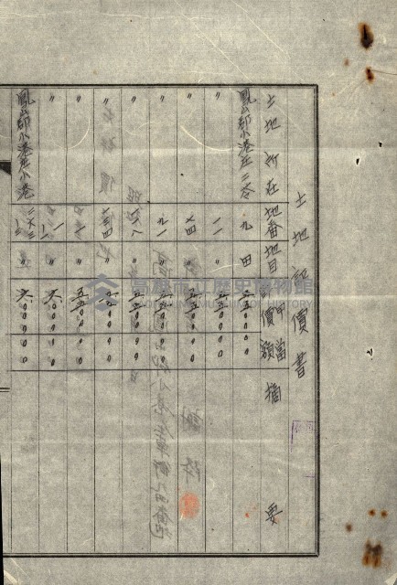 陸軍用地關係綴（評價關係）藏品圖，第77張