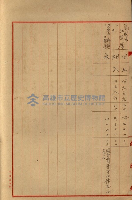 高雄工業用水道新設計畫概要藏品圖，第75張