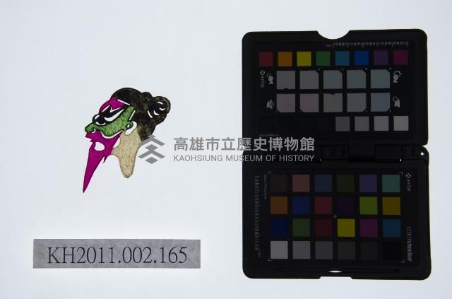 皮影戲偶頭-末藏品圖，第1張