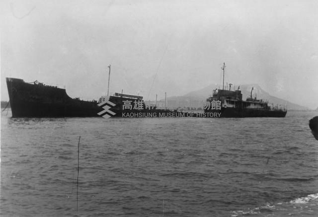 光隆輪拖至旗後外海停泊藏品圖，第1張