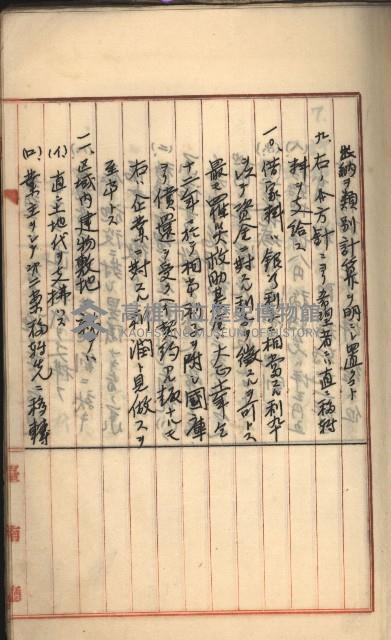 州財產－罹災救助基金所屬地築港用地買收關係
（罹災救助－二十之二）藏品圖，第67張