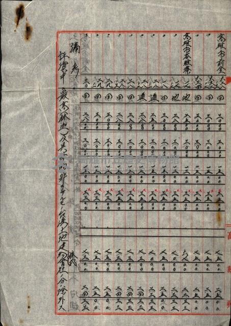 陸軍用地關係綴（評價關係）藏品圖，第69張