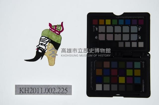 皮影戲偶頭-末藏品圖，第1張