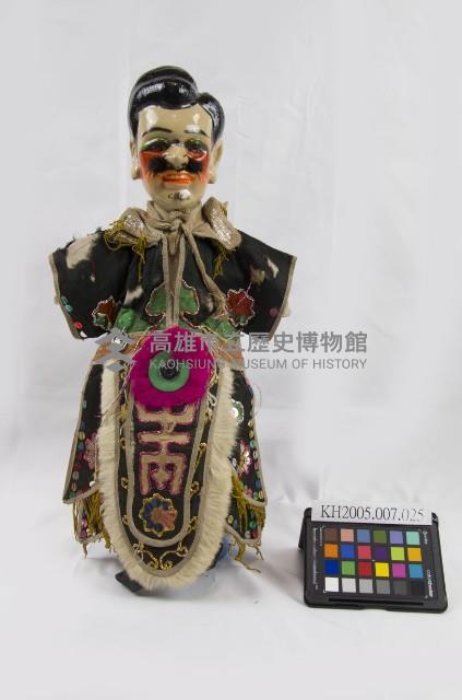 布袋戲偶-老黑狗木偶藏品圖，第1張