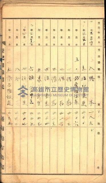 建物登記申請書、囑託書、通知書
附屬書類綴込帳（建申第壱號）藏品圖，第27張