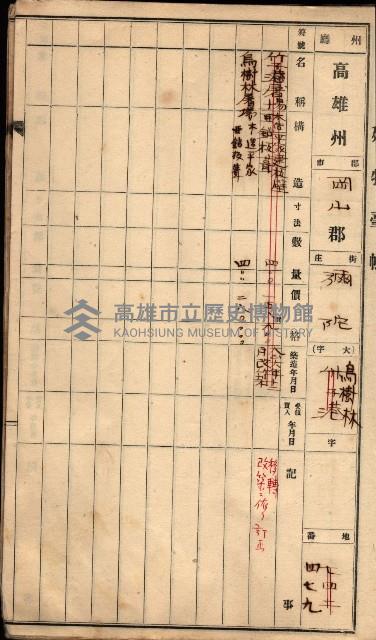 屠場建物臺帳（高雄州）藏品圖，第27張