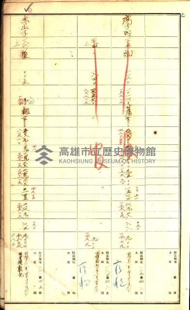 鳳山郡（官有地價格一筆限調書）藏品圖，第27張