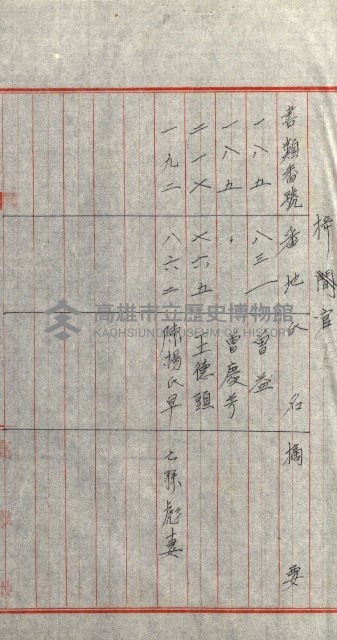 策源地追加買收書類藏品圖，第207張