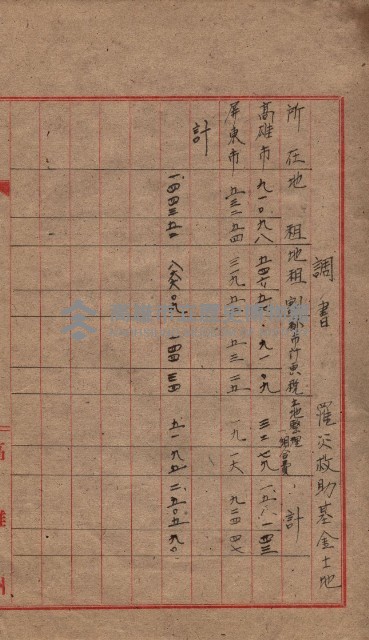 諸稅關係書綴藏品圖，第207張