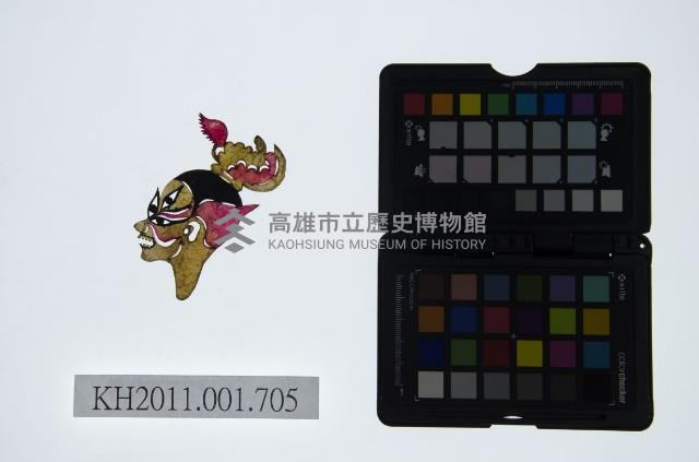 皮影戲偶頭-雜藏品圖，第1張