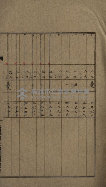 高雄州土地利用協會書類綴
（海軍用地使用許可關係）藏品圖，第107張