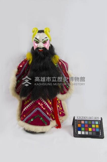 布袋戲偶-武老生木偶藏品圖，第1張