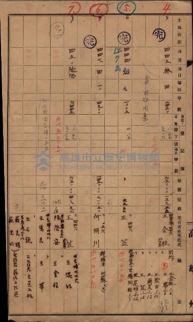 買收書類－結核療養所買收調書
（買收關係－卅八之十一）藏品圖，第7張