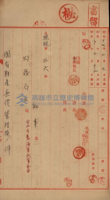 海軍管理換（壽山）藏品圖，第7張