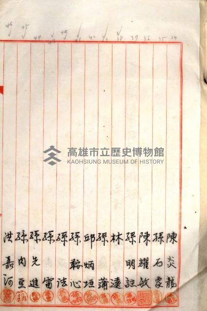 登記料整理簿（地理系）藏品圖，第7張