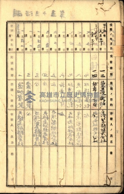 商業登記受付帳藏品圖，第7張